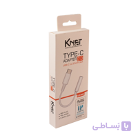 تبدیل Type C به جک 3.5 میلی متر کی نت K-C601