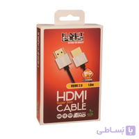 کابل HDMI 2.0 Slim کی نت پلاس 1.8 متری KP-A113