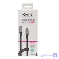 کابل Type C USB3.0 کی نت 1.2 متری K-C540