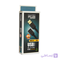 کابل افزایش طول USB کی نت پلاس 5 متری KP-A4