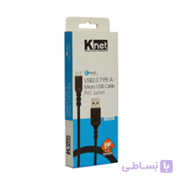 کابل Micro USB کی نت 1 متری K-C536