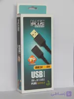 کابل افزایش طول USB کی نت پلاس 3 متری KP-A3