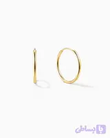 گوشواره طلا حلقه‌ای بزرگ