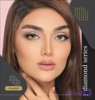 لنز رنگی آیس کالر سری Diamond