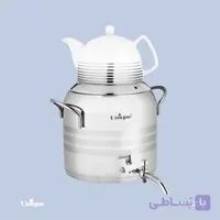 کتری و قوری شیردار استیل 5/5 لیتر یونیک  UN-7271