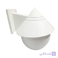 چراغ حیاطی حبابی وارونه پلی کربنات