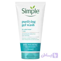 ژل شست و شوی صورت سیمپل مدل Purifying پوست چرب و مختلط