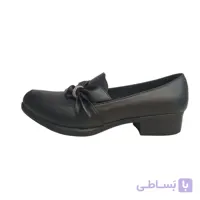 کفش پاشنه دار زنانه مدل 208 جنس چرم مصنوعی با پاشنه پهن 4 سانتی متری