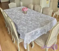 رومیزی توری ۸ نفره