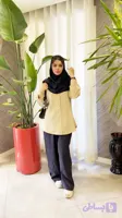 مانتو شومیزی کراش زنانه مدل ریحانه