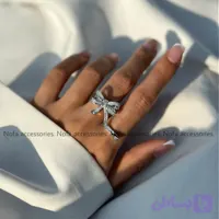 انگشتر جواهری پاپیون کد 002