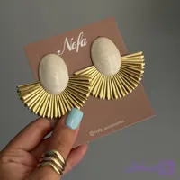 گوشواره بادبزنی