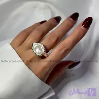 انگشتر باروک مروارید