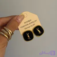گوشواره ysl مشکی