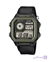 ساعت مچی مردانه کاسیو بند رزینی مدل AE_1200WHB_1B