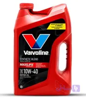 روغن موتور 10w40 برند والوالین Valvoline مکس لایف حجم 4.73 لیتر