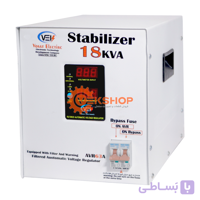 استابلایزر ۱۸ کاوا مدل VEK 18kva تک فاز چمدانی