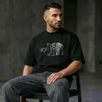 تیشرت اورسایز باکسی مردانه طرح North Face
