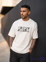 تیشرت اورسایز باکسی مردانه طرح Bronx