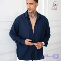 پیراهن مردانه لینن ۱۰۰٪ نخ وارداتی