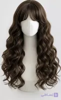 کلاه گیس  زنانه فرق متغییر کد 1002