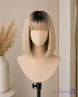کلاه گیس  زنانه فرق متغییر کد 1011