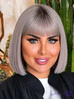 کلاه گیس  زنانه فرق متغییر کد 1015