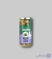 زیتون شور با مغز سیر