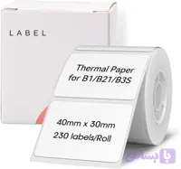 لیبل حرارتی نیمبات NIIMBOT B21S سایز 30×40 میلی‌متر