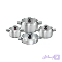 سرویس قابلمه و تابه استیل 8 پارچه کاندید مدل دانته | ضمانت اصالت | گارانتی شرکتی | ارسال رایگان | هدیه ویژه