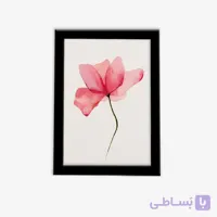 تابلو فانتزی شاخه گل آبرنگی