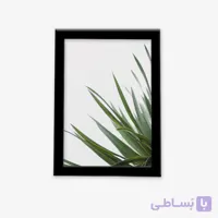 تابلو مدرن برگ سوزنی سبز