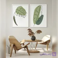 تابلو دیواری مینیمال چند تکه لاین آرت (2)