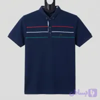 تیشرت استین کوتاه مردانه سه دکمه