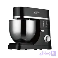 همزن کاسه‌دار مایر مدل MR-1303 | توان 1200 وات، کاسه استیل 7 لیتری و 6 سرعت