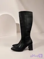 بوت بلند زنانه پاشنه پهن مدل هوکایدو