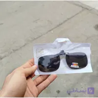 کاور گیره ای آفتابی پلاریزه و uv400 برای عینک های طبی