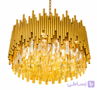لوستر سقفی مدرن طرح اسپانیا نور سه حالته