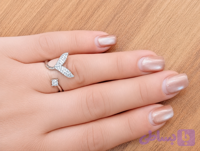 انگشتر زنانه ژوپینگ Xupingشیک رنگ ثابت