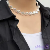 گردنبند مرواریدی قلبی