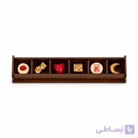 باکس ولنتاین بن‌بن ۶ عددی چوبی | هدیه ولنتاین