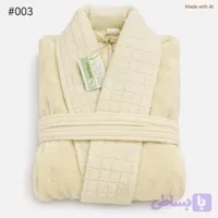 حوله پالتویی بامبو سایز Large | حوله حمامی کلاهدار Bamboo