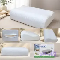 بالش طبی مموری فوم RAYA مدل Contour سایز 55×35×15