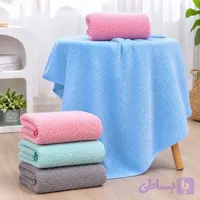 حوله استخری پولیشی سایز ۷۰×۱۴۰ سانتی‌متر | حوله استخر نرم و آبگیر