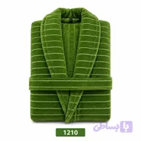 حوله پالتویی برق لامع مدل Lozan سایز 125 | حوله حمامی کلاهدار
