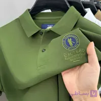 پولوشرت یقه دار مردانه POLO اسپرت پارچه پلی استر کد 1008