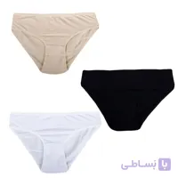 شورت اسلیپ زنانه نخی پلنگی 3 عددی