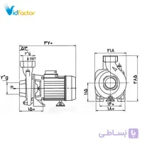 پمپ آب پنتاکس مدل CS150/2 ایرانی