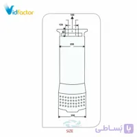 پمپ کف کش 4 اینچ فدک مدل F 32/1B