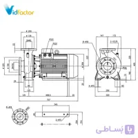پمپ آب استیل ابارا 3LMH 80-160 11